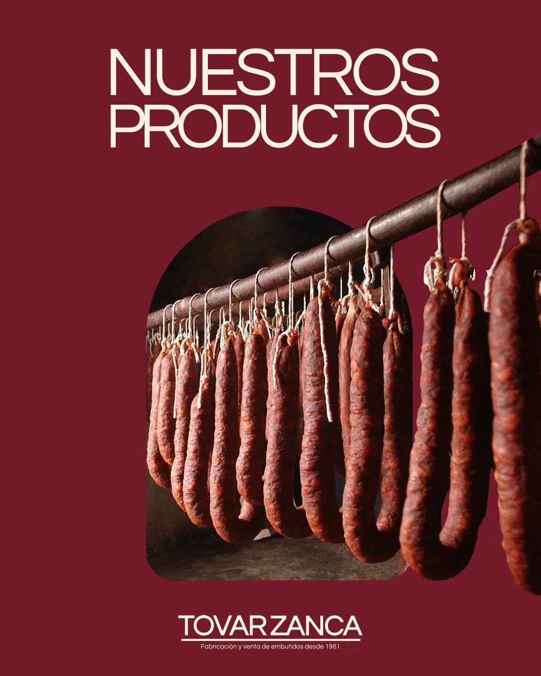Presentación de productos de Embutidos Tovar Zanca con imagen de marca coherente